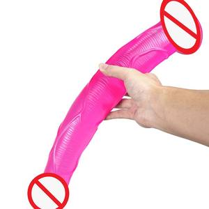 Gode en silicone souple pour femme, grande chatte vibrante réaliste, masturbateur féminin adulte, jouets sexy, photos de grands godemichés - Product Image 2