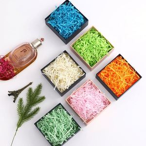 Relleno de Papel Triturado de Alta Calidad, Corte Ondulado Colorido para Empaque de Cajas de Regalo, Envoltura de Ramos de Flores, Recuerdos de Fiesta, a Granel - Product Image 1