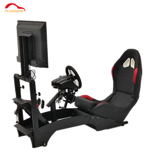 Simulador de Carreras con Movimiento Completo, Cabina con Asiento y Soporte para Monitor para PS4/PS5, Silla de Juego Plegable, Set F1 de Accionamiento Directo - Product Image 4