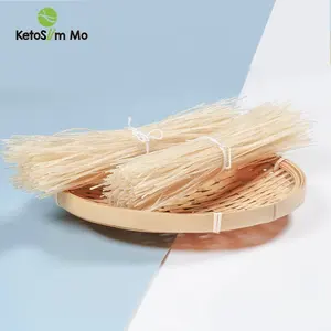 Pasta Keto recta, productos al por mayor, fideos Shirataki, bajo en calorías, Halal, Konjac