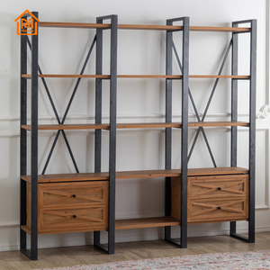 Mamba Gỗ Đồ Nội Thất Nhà Phòng Khách Tủ Đa Ngăn Kéo Với Mở Kệ Lưu Trữ Nhà - Product Image 5