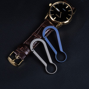 Titan Carabiner <span class=keywords><strong>Key</strong></span> Clip hợp kim titan vòng chìa khóa nhanh móc Titan xe Keychain Túi Móc Chìa Khóa Móc bền Keychain - Product Image 3