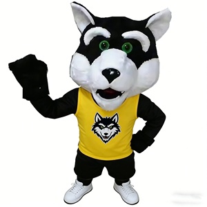<span class=keywords><strong>Costume</strong></span> <span class=keywords><strong>da</strong></span> Mascotte <span class=keywords><strong>Lupo</strong></span> Hola / <span class=keywords><strong>Costume</strong></span> <span class=keywords><strong>da</strong></span> Mascotte Animale in Vendita - Product Image 1