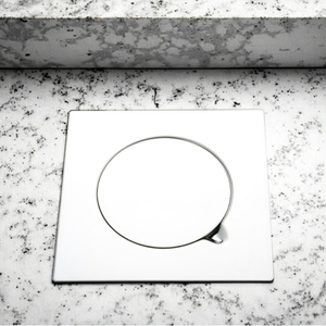 Hiện đại thép không gỉ 201 vuông tầng <span class=keywords><strong>drainer</strong></span> nhà máy thiết kế trực tiếp cho phòng tắm vòi hoa sen xả Bìa phụ kiện phòng tắm - Product Image 1