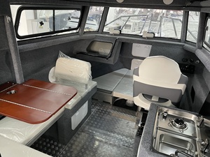 Barco de Recreo con Certificado CE, Barco de <span class=keywords><strong>Pesca</strong></span> de Aluminio Soldado Fácil de Transportar con Pontón - Nuevo Diseño - Product Image 4