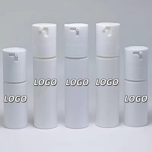 Botellas de Plástico para el Cuidado de la Piel en Oferta, Envases Cosméticos Recargables, Botella de Suero sin Aire para Lociones - Product Image 1