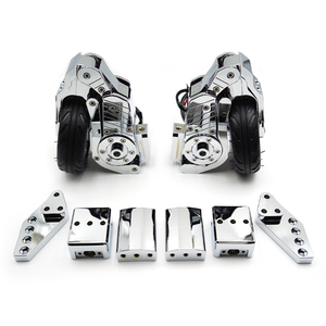 Ruedas Auxiliares para Motocicleta, Compatibles con <span class=keywords><strong>Gold</strong></span> <span class=keywords><strong>Wing</strong></span> GL1800, Honda GL1800 Bagger, F6B, Goldwing GL1500, Ruedas de Entrenamiento - Product Image 1