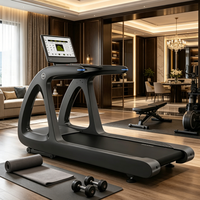 Venta al por mayor de fábrica: Caminadora comercial de alta resistencia con programación, sensor de pulso y motor AC para fitness y running.
