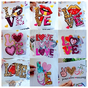 Tùy Chỉnh Dtf Chuyển Thiết Kế Sẵn Sàng Để Nhấn Chuyển Logo Dtf Dán Cho T-Shirts - Product Image 5