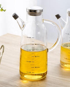 Distributeur d'huile en verre borosilicate sans plomb de qualité alimentaire, <span class=keywords><strong>bec</strong></span> verseur anti-goutte, capacité 550/750 ml, couvercle hermétique, compatible lave-vaisselle - Product Image 3