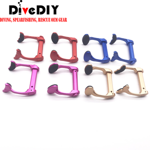 Pinza Nasal para <span class=keywords><strong>Buceo</strong></span> Libre |   Ligera Aleación de Aluminio con Almohadilla de Silicona y Cordón Ajustable para Pesca Submarina, <span class=keywords><strong>Buceo</strong></span> Libre y Natación - Product Image 3
