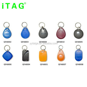 Tùy chỉnh có sẵn 125Khz ID ABS RFID keyfob 13.56MHz IC nhựa Keytag thương hiệu Kích hoạt sự kiện RFID Keychain - Product Image 2