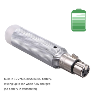 Receptor inalámbrico led dmx, 2,4g, con carga de batería, para todo tipo de luces led de escenario - Product Image 4