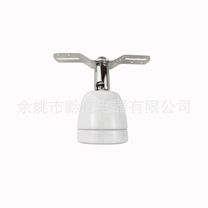 <b>E27</b> Ceramic <b>Lamp</b> <b>Holder</b> 35 Mm Aperture With Dimmer Switch For Indoor Use - Product Image 3