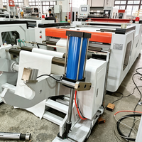 Machine à découper en rouleaux, largeur de coupe de 30 à 1300 mm, pour emballages flexibles et matériaux de laminage