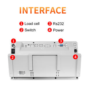 उच्च गुणवत्ता वाले एलसीडी डिस्प्ले वजन सूचक टिकट प्रिंट फ़ंक्शन ओएम - Product Image 5