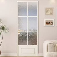 Fabricant de portes et fenêtres en verre pour chambre à coucher, personnalisation de la conception de modèle de porte de chambre à coucher, porte de chambre à coucher moderne pour l'intérieur