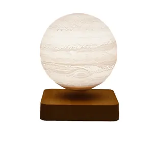 3D Print 16 Colors USB Rechargeable Creative Decoration Dimmable Moon Light Lamp
