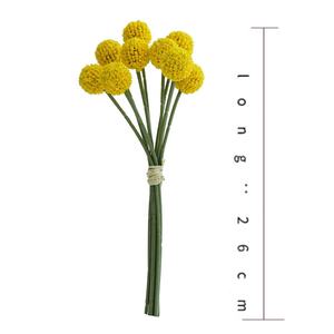 การตกแต่งงานแต่งงานและงานคุณภาพสูงด้วยลูกบอลสีทองดอกไม้ประดิษฐ์การจัดงานแต่งงาน - Product Image 2