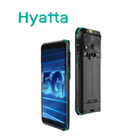 Hyatta - Terminal Industrial Inteligente PDA de Alta Calidad con Android 14, WIFI6E, NFC, Lector de Códigos de Barras, 5G, para Logística, 6GB+128GB