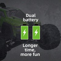 CQZNRC Véhicule télécommandé tout-terrain 1/16 haute vitesse 4x4 2.4G avec grandes roues, camion de loisir radiocommandé, vente chaude