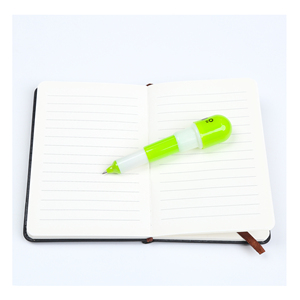 Penna a Sfera Retrattile a Forma di Pillola con Logo Personalizzato, in Plastica, per Regali Promozionali Scolastici - Product Image 5
