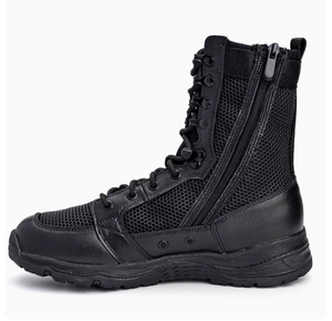 DFS3 Summer breathable Leather mesh tactical <b>boots</b> with side zip light weight - Product Image 5