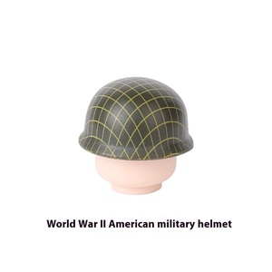 WW2 người lính con số Mũ bảo hiểm quân sự khối xây dựng chúng tôi Liên Xô người anh Đức quân đội mũ vũ khí phụ kiện gạch đồ chơi trẻ em Quà tặng - Product Image 6