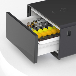 Mini-réfrigérateur de table intelligent pour appartement, hôtel, bureau, avec fonction café et chargement sans fil - Product Image 3