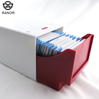 Boîte de rangement pour lentilles optiques à bas prix, pièces de lunettes en stock