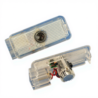 Pièces et accessoires automobiles, éclairage intérieur de voiture, projecteur LED 3D 5W 12V, lampe de porte, lumière de bienvenue LED avec logo de voiture