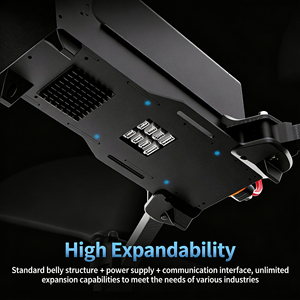 New full set Q10S Industrial Drone hd Thermal <b>Camera</b> 15KM Long Range 40Min Flight 3kg payload Search and Rescue fpv quadcopter - Product Image 2