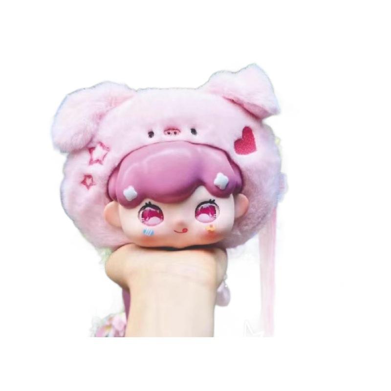 Baby BILLIE Big Head Plush Zipper Bag Blind Box - Handmade Cute