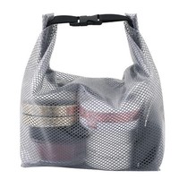 Sac de rangement en maille imperméable grande capacité pour voyage, activités de plein air, natation, fitness, et comme pochette de douche pour femmes