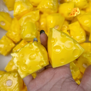Asmr Crunchy Crackling Ball Amarillo Rosa con Mantequilla Salada, Bloque de Cera Blanda Antiestrés, Barra de Mantequilla Rellena de Cera Blanda - Product Image 6