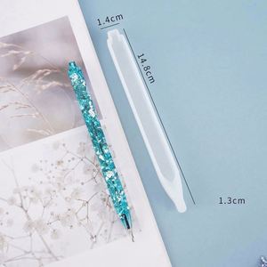 Wholesale Food Grade <b>Silicone</b> Ball Pen Mold for Epoxy Resin DIY Eco-Friendly Reusable with Refill - Product Image 4