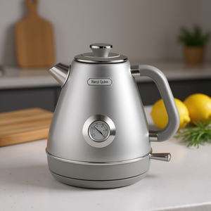 Hervidor Eléctrico Hazel Quinn de 1.7L y 1200W, Acero Inoxidable, Apagado Automático, Base Giratoria de 360 Grados, Uso Doméstico - Product Image 2