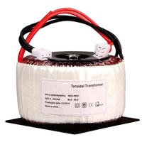 Transformateur amplificateur 12V, toroïdal, élévateur de tension, haute fréquence, amplificateur de puissance automobile, noyau en ferrite, transformateur toroïdal