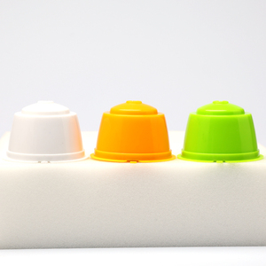 3 capsules de <span class=keywords><strong>café</strong></span> en plastique réutilisables et rechargeables pour boîte à filtres, blanches, certifiées CE - Product Image 2