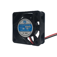 Ventilateur de refroidissement haute vitesse étanche DC Brushless 5V UL 4015 12V 0.1 pour boîtier de bureau