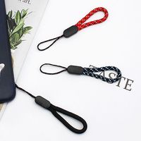 Sangles rondes en nylon bon marché pour téléphone portable, lanière courte anti-perte pour étui de téléphone, caméra USB
