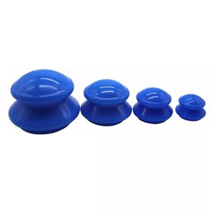 Set bekam silikon fisik kualitas tinggi, Set pijat bekam cangkir hisap vakum pijat - Product Image 1