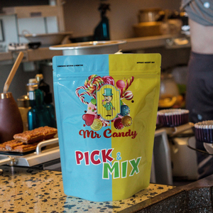 Mới được phát hành bền boilable nhiệt độ cao nhựa hình trụ túi cho Sushi thức ăn vật nuôi thạch bao bì sản xuất - Product Image 3