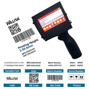 <span class=keywords><strong>Imprimante</strong></span> à jet d'encre portable Willita 5 cm 50,8 mm, <span class=keywords><strong>imprimante</strong></span> à jet d'encre manuelle pour codes-barres, date d'expiration, logo, numéro - Product Image 4