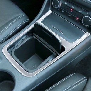 Adhesivo Decorativo para el Marco de la Consola Central de Mercedes-Benz, Acero Inoxidable, para el Interior - Product Image 3