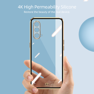 Coque de téléphone tendance en TPU chromé électroplaqué antichoc pour One Plus 5T <span class=keywords><strong>Nord</strong></span> CE <span class=keywords><strong>Nord</strong></span> 2 9RT 9R 9RO 8T 8PRO - Product Image 2
