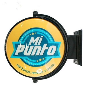 Signvia กล่องไฟป้ายโฆษณาแบบหมุนติดผนังพร้อมรูปร่างที่กำหนดเองความสว่างสูงดีไซน์ทนทานและเป็นมิตรกับสิ่งแวดล้อม - Product Image 4