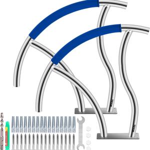 Rampe de <span class=keywords><strong>piscine</strong></span> 30x30 en acier inoxydable 304, capacité de charge 375 lbs, pour <span class=keywords><strong>escalier</strong></span> et échelle - Product Image 1