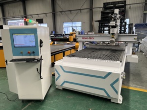 Độ chính xác cao 1325 1530 chế biến gỗ CNC Router Bụi Collector ROTARY tập tin đính kèm tự động PVC nk260 syntec bánh mang động cơ - Product Image 3