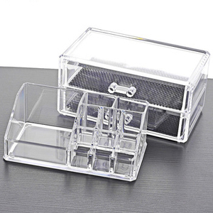 Choice Fun Home Desktop Vanity Drawer contenitore in plastica Store <span class=keywords><strong>Organizer</strong></span> per trucco cosmetico <span class=keywords><strong>trasparente</strong></span> - Product Image 5